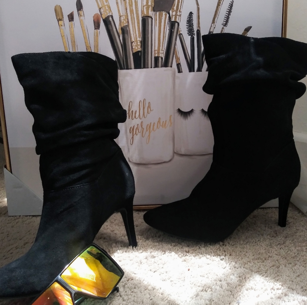Black heels